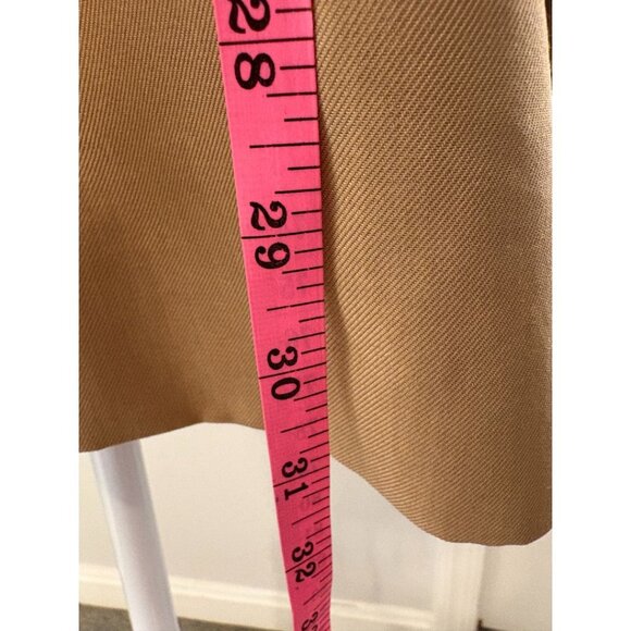 ASOS DESIGN Camel Double-Breasted Longline Blazer – Size 4 (NWOT) - Picture 8 of 8